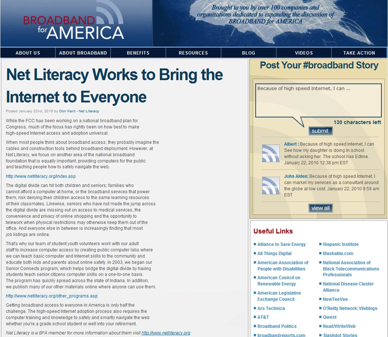 Broadband for America