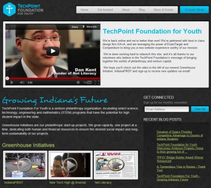 Techpoint Foundation for Youth Website