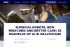 From BuildIn: Surgical robots, new medicines and better care – 32 examples of AI in healthcare